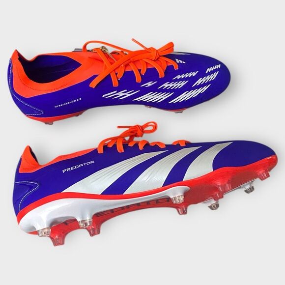 Adidas Predator Pro Elite FG Soccer Cleats Lucid Blue Orange size 10.5 IF6330 - Picture 7 of 12
